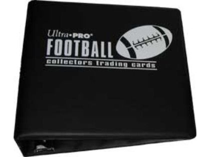 Supplies Ultra Pro - Binder - 3 Inch - Football Black - Cardboard Memories Inc.