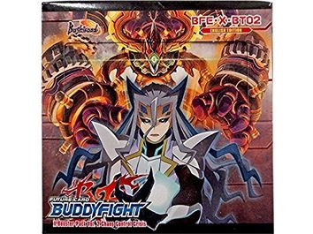 buddyfight x booster box Future Card Pack alongside three brand Buddyfight X - Chaos Control