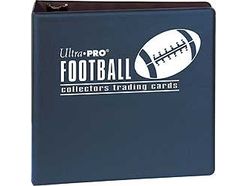 Ultra Pro - Binder - 3 Inch - Football Navy — Cardboard Memories Inc.