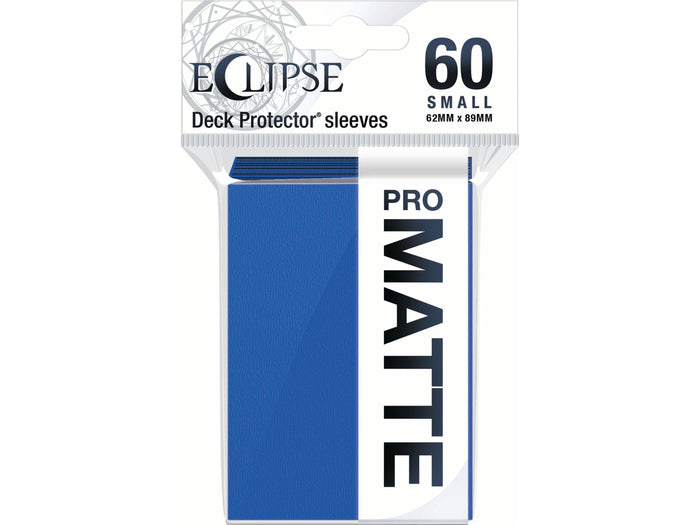 Supplies Ultra Pro - Eclipse Matte Deck Protectors - Small Size - 60 Count Pacific Blue - Cardboard Memories Inc.