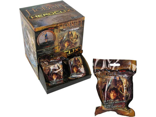 Collectible Miniature Games Wizkids - HeroClix - The Hobbit - The Desolation of Smaug - Box of 24 Foil Packs - Cardboard Memories Inc.
