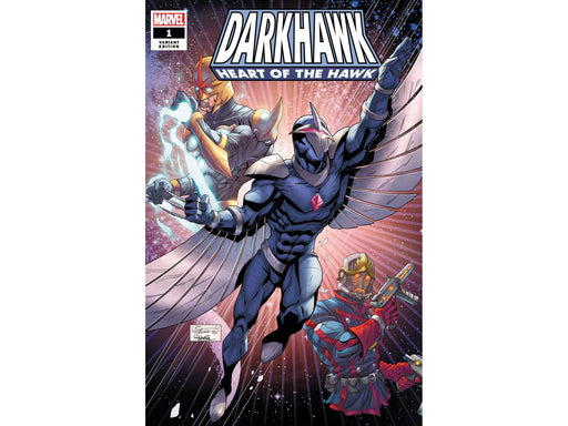 Comic Books Marvel Comics - Darkhawk Heart of Hawk 001 - Lubera Variant Edition (Cond. VF-) - 7156 - Cardboard Memories Inc.