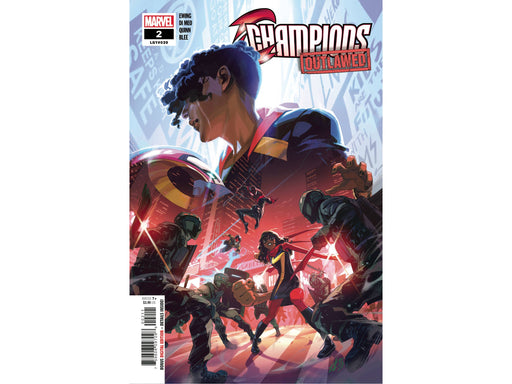 Comic Books Marvel Comics - Champions 002 (Cond. VF-) - 5034 - Cardboard Memories Inc.