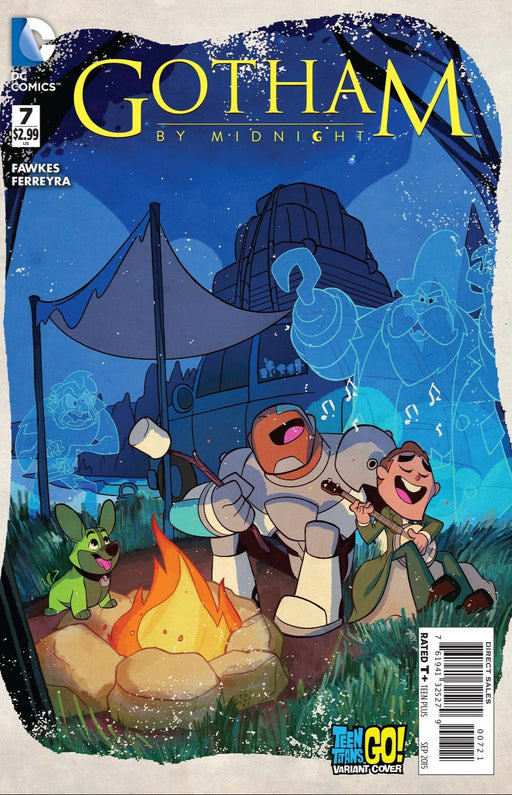 Comic Books DC Comics - Gotham by Midnight (2014) 007 - Cover B Teen Titans Go! Variant Edition (Cond. VG) - 4222 - Cardboard Memories Inc.