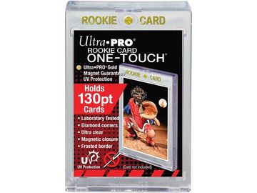 Supplies Ultra Pro - Magnetized One Touch - Gold Foil Rookie - 130pt - Cardboard Memories Inc.