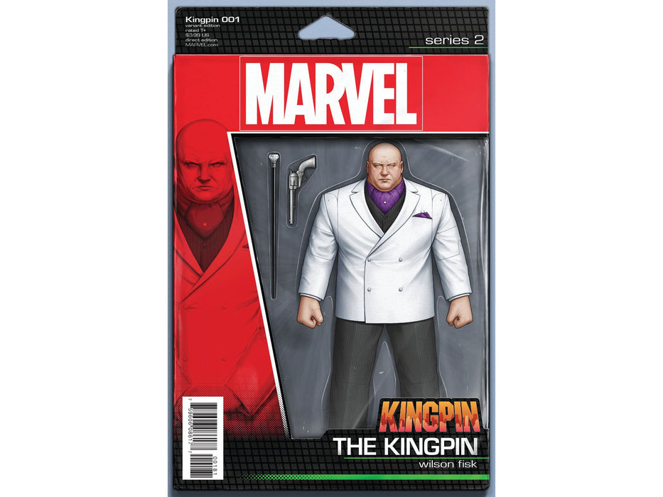 Comic Books Marvel Comics - Kingpin 001 - Action Figure Variant Edition (Cond. VF-) - 5438 - Cardboard Memories Inc.
