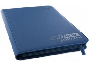 Supplies Ultimate Guard - 9 Pocket ZipFolio Xenoskin Binder - Blue - Cardboard Memories Inc.