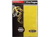 Supplies BCW - 9 Pocket Side-loading Pages - Pack of 10 - Yellow - Cardboard Memories Inc.