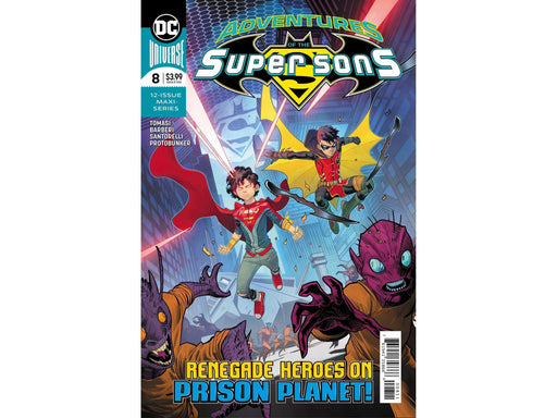 Comic Books DC Comics - Adventures of Super Sons 008 - 4415 - Cardboard Memories Inc.