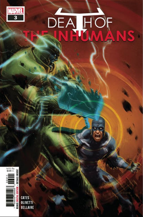 Comic Books Marvel Comics - Death of the Inhumans (2018) 003 (Cond. FN) - 3856 - Cardboard Memories Inc.