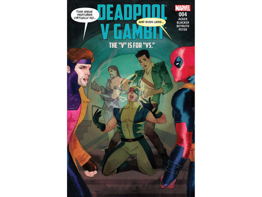 Comic Books Marvel Comics - Deadpool v Gambit 04 - 3698 - Cardboard Memories Inc.