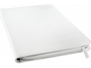 Supplies Ultimate Guard - 9 Pocket ZipFolio Xenoskin Binder - White - Cardboard Memories Inc.