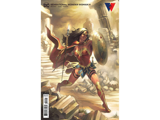 Comic Books DC Comics - Sensational Wonder Woman 004 - Hetrick Variant Edition (Cond. VF-) - 11814 - Cardboard Memories Inc.