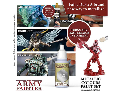 Paints and Paint Accessories Army Painter - Metallic Colours - Paint Set - Cardboard Memories Inc.