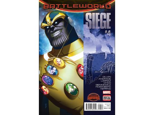 Comic Books Marvel Comics - Battleworld Siege 004 (Cond. CF-) 5372 - Cardboard Memories Inc.