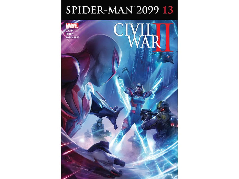 Comic Books Marvel Comics - Spider-Man 013 - 2099 - 0016 - Cardboard Memories Inc.