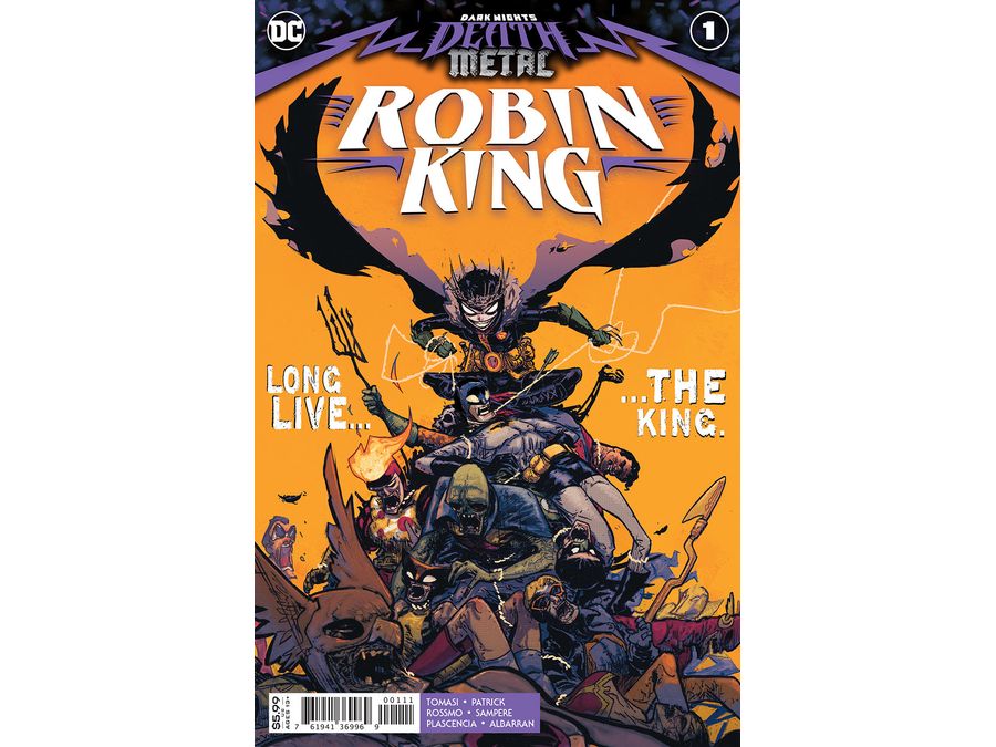 Comic Books DC Comics - Dark Nights Death Metal - Robin King 001- (Cond. VF-) - 8923 - Cardboard Memories Inc.