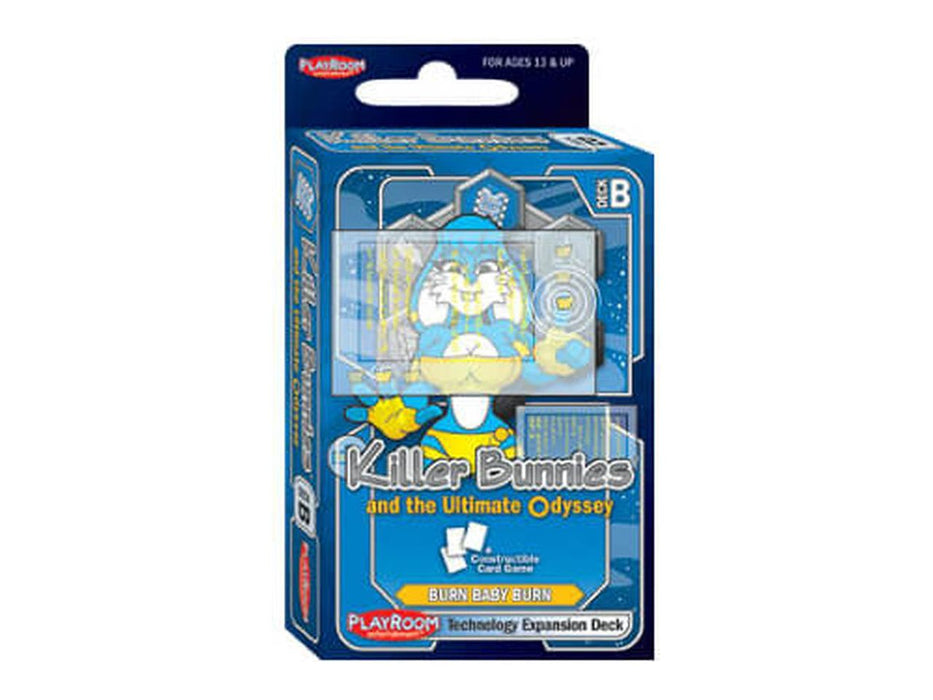 Card Games Playroom Entertainment - Killer Bunnies and the Ultimate Odyssey - Technology Expansion Deck - Cardboard Memories Inc.