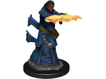 Role Playing Games Wizards of the Coast - Dungeons and Dragons - Icons of the Realms - Female Human Wizard - Premium Figure - 93034 - Cardboard Memories Inc.