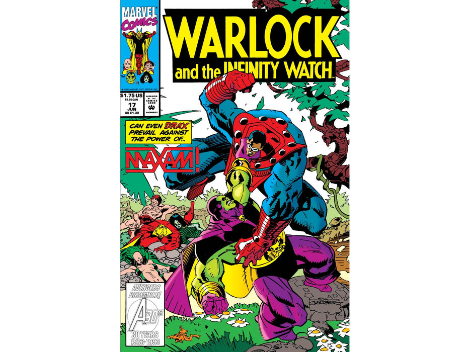 Comic Books Marvel Comics - Warlock and the Infinity Watch 017 - 5943 - Cardboard Memories Inc.