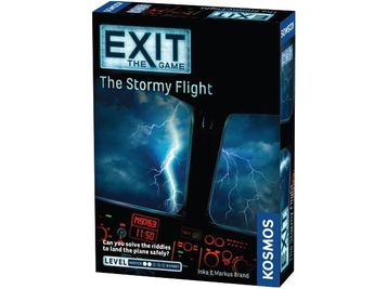 Board Games Thames and Kosmos - EXIT - The Stormy Flight - Cardboard Memories Inc.