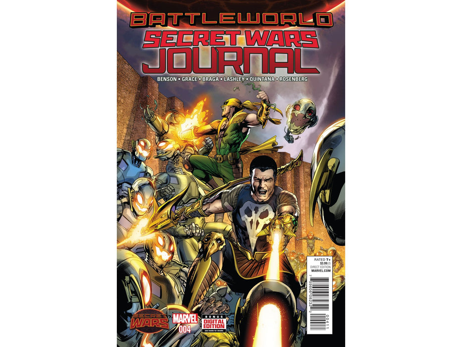Comic Books Marvel Comics - Battleworld Secret Wars Journal 04 - 4014 - Cardboard Memories Inc.