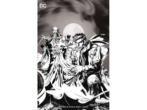 Comic Books DC Comics - Batman vs Ras Al Ghul 001 of 6 - Black and White Variant Edition - 3283 - Cardboard Memories Inc.