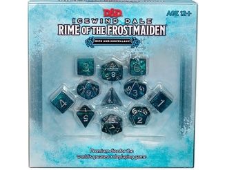 Supplies Ultra Pro - Dice Set - Dungeons and Dragons - Icewind Dale Rime of the Frostmaiden - Cardboard Memories Inc.