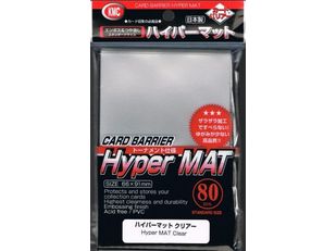 Supplies KMC Card Barrier - Standard Size - Hyper Matte Clear- 80 pc - Cardboard Memories Inc.