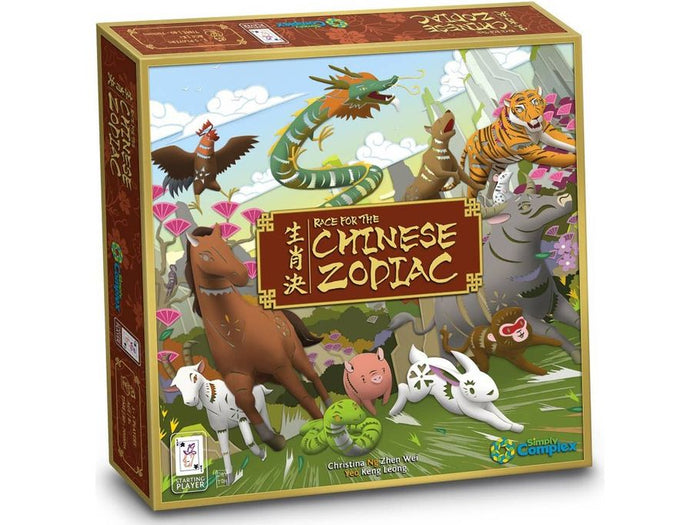 Card Games Capstone Games - Race For The Chinese Zodiac - Cardboard Memories Inc.