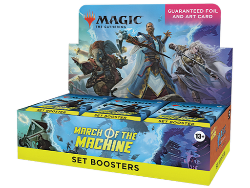 Trading Card Games Magic the Gathering - March of the Machine - Set Booster Box - Cardboard Memories Inc.
