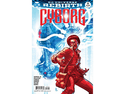 Comic Books DC Comics - Cyborg 008 - Variant Cover - 1522 - Cardboard Memories Inc.