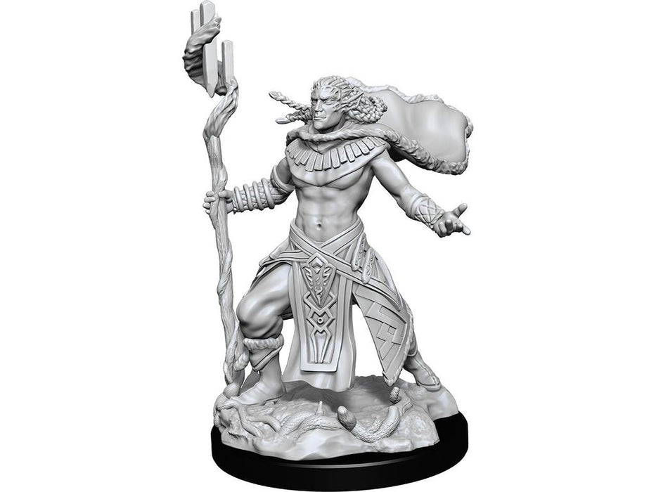 Role Playing Games Wizkids - Magic the Gathering - Unpainted Miniature - Elf Fighter and Elf Cleric - 90279 - Cardboard Memories Inc.