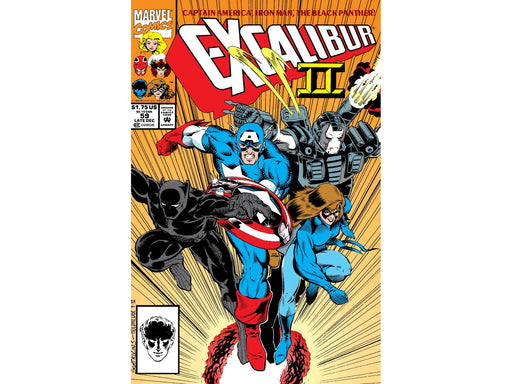 Comic Books Marvel Comics - Excalibur 059 - 7081 - Cardboard Memories Inc.
