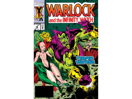 Comic Books Marvel Comics - Warlock and the Infinity Watch 012 - 5938 - Cardboard Memories Inc.