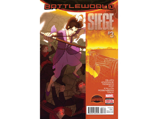 Comic Books Marvel Comics - Battleworld Siege 003 (Cond. VF-) 5371 - Cardboard Memories Inc.