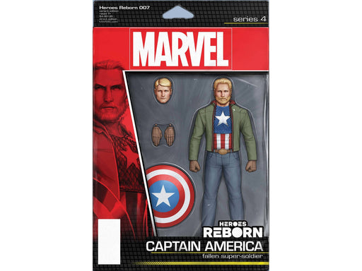 Comic Books Marvel Comics - Heroes Reborn 007 of 7 - Christopher Action Figure Variant Edition (Cond. VF-) - 11260 - Cardboard Memories Inc.