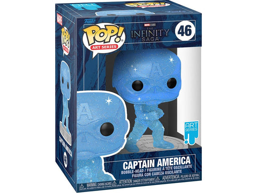 Action Figures and Toys POP! - Movies - Art Series - Marvel - Infinity Saga - Captain America - Cardboard Memories Inc.