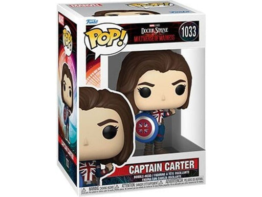 Action Figures and Toys POP! - Marvel - Doctor Strange - In The Multiverse Of Madness - Captain Carter - Cardboard Memories Inc.