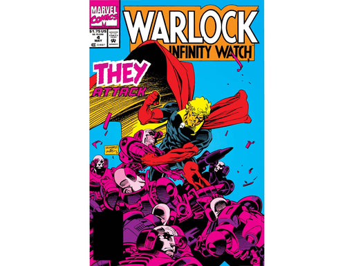 Comic Books Marvel Comics - Warlock and the Infinity Watch 04 - 5930 - Cardboard Memories Inc.