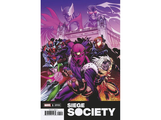 Comic Books Marvel Comics - Heroes Reborn Siege Society 001 - Ferreira Variant Edition (Cond. VF-) - 11447 - Cardboard Memories Inc.