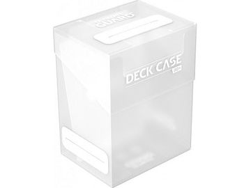 Supplies Ultimate Guard - Deck Case - Transparent - 80 - Cardboard Memories Inc.