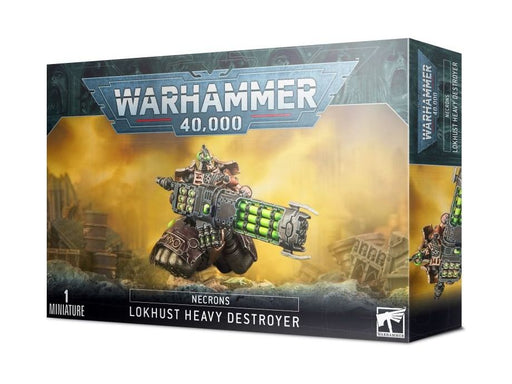 Collectible Miniature Games Games Workshop - Warhammer 40K - Necrons - Lokhust Heavy Destroyer - 49-28 - Cardboard Memories Inc.