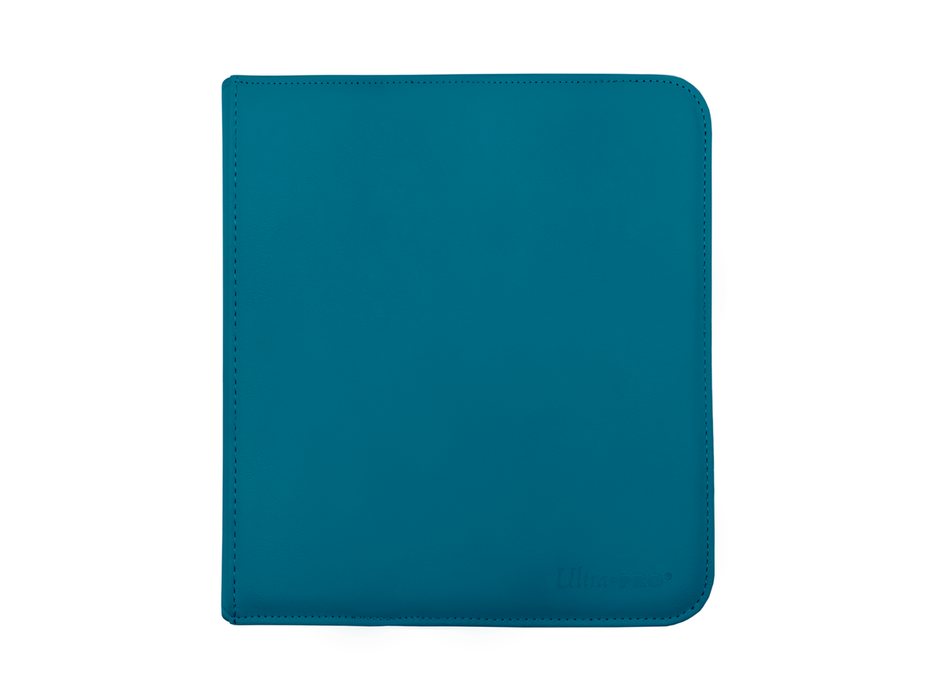 Supplies Ultra Pro - 12 Pocket Pro Zipper Binder - Teal - Cardboard Memories Inc.