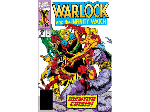 Comic Books Marvel Comics - Warlock and the Infinity Watch 015 - 5941 - Cardboard Memories Inc.