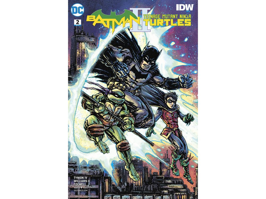 Comic Books DC Comics - Batman TMNT II (2017) 002 - Cover B Variant Edition (Cond. FN+) - 1072 - Cardboard Memories Inc.