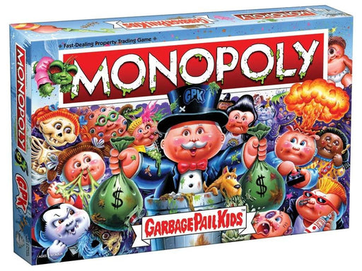 Board Games Usaopoly - Monopoly - Garbage Pail Kids 35th Anniversary Collectors Edition - Cardboard Memories Inc.