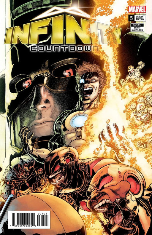 Comic Books Marvel Comics - Infinity Countdown (2018) 005 - Cover B Connecting Variant Edition (Cond. FN) - 4127 - Cardboard Memories Inc.