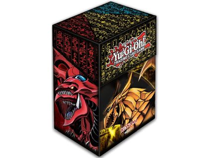 yugioh slifer and obelisk structure deck Konami Yu-Gi-Oh! Slifer Obelisk and Ra Deck Box — Cardboard Memories Inc
