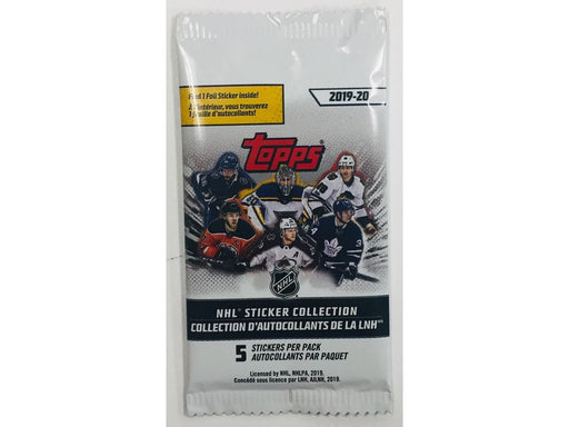 Sports Cards Topps - 2019-20 - Hockey - Sticker Pack - Cardboard Memories Inc.